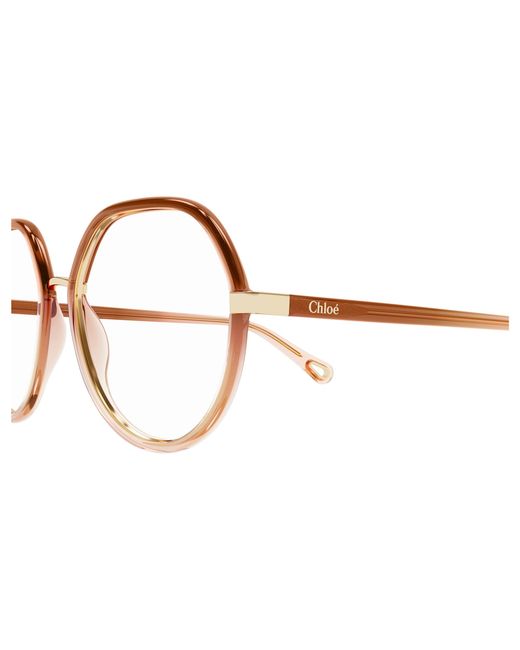 Chloé Black Ch0131O 008 Optical Frames Bio-Injected Transparent Pilot