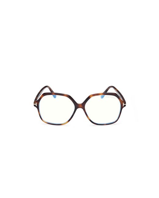 Tom Ford Black Ft6062-B 053 Optical Frames Acetate Geometric Normal