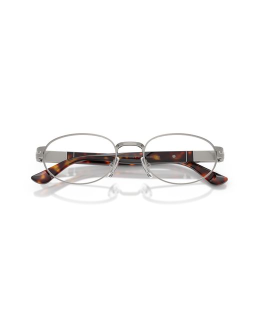 Persol Black Po1026V 513 Optical Frames Metal Round Normal