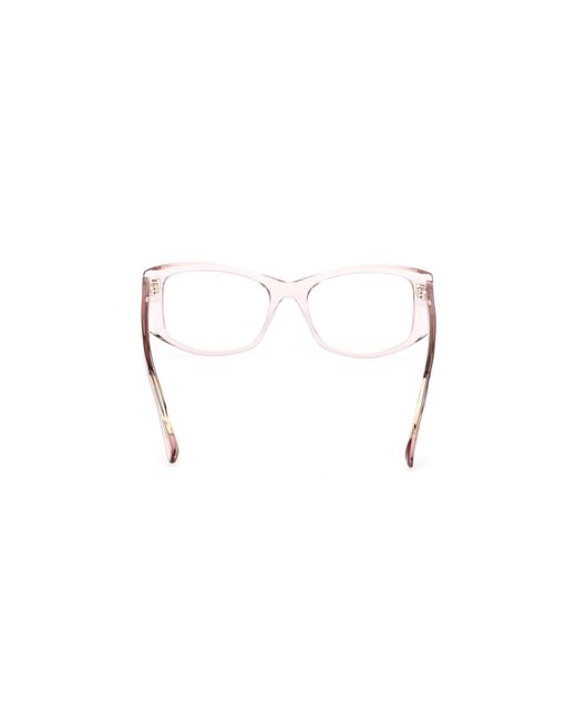 MAX&Co. Black Mo5202 072 Optical Frames Acetate Geometric Normal