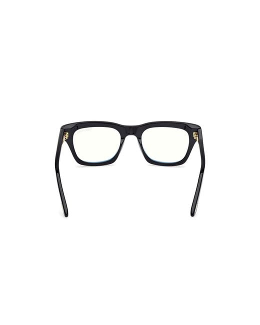 Tom Ford Black Ft6036-B 052 Optical Frames Acetate Squared Normal