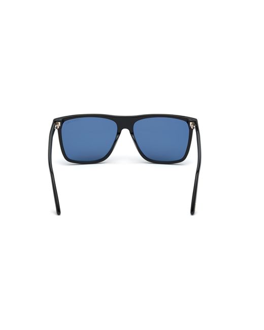 Tom Ford Black Ft0832 Fletcher 01V Sunglasses Acetate Squared Normal for men