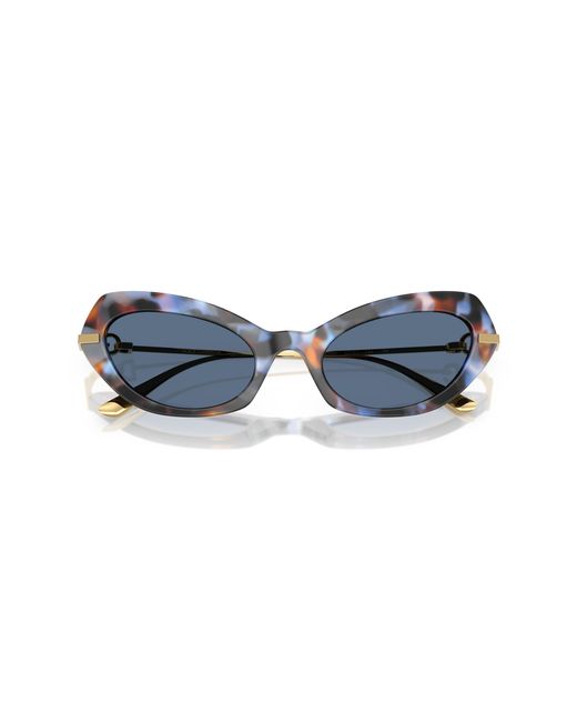 Dolce & Gabbana Black Dg4473 344380 Sunglasses Acetate Butterfly Normal