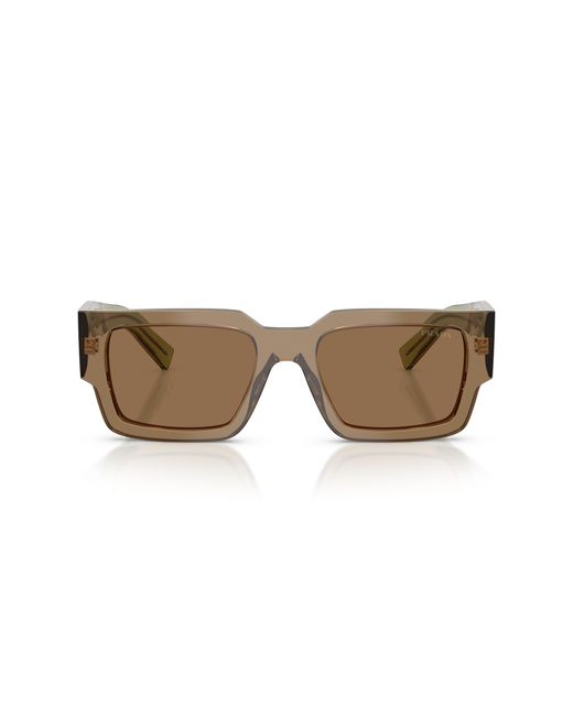 Prada Black Pr B17S 29E90F Sunglasses Acetate Squared Normal for men