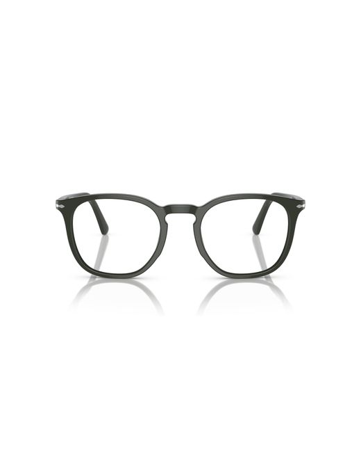 Persol Black Po3318V 1188 Optical Frames Acetate Transparent Pantos Normal