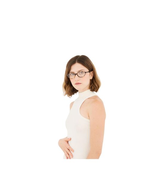Retrosuperfuture Black Qnc Numero 04 Burnt Optical Frames Acetate Round
