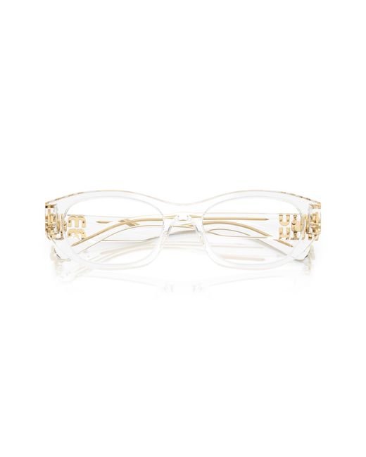 Miu Miu Black Mu 03Wv 15Z1O1 Optical Frames Acetate Geometric Normal