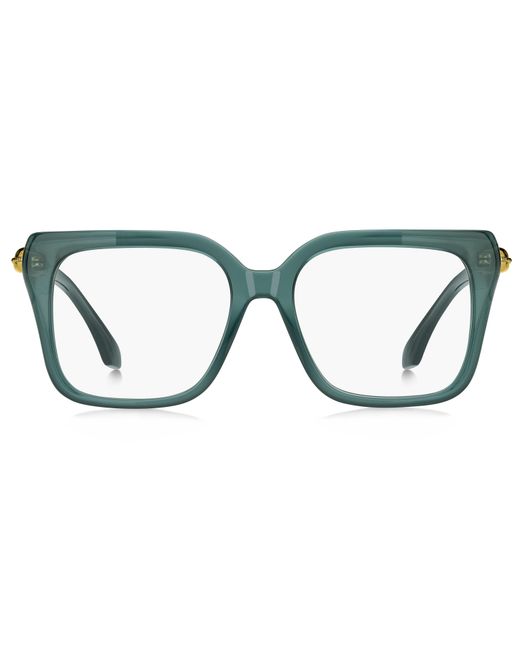 Etro Black 0135 Zi9 Optical Frames Acetate Squared Normal