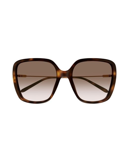 Chloé Black Ch0173S 002 Sunglasses Acetate Squared Shaded