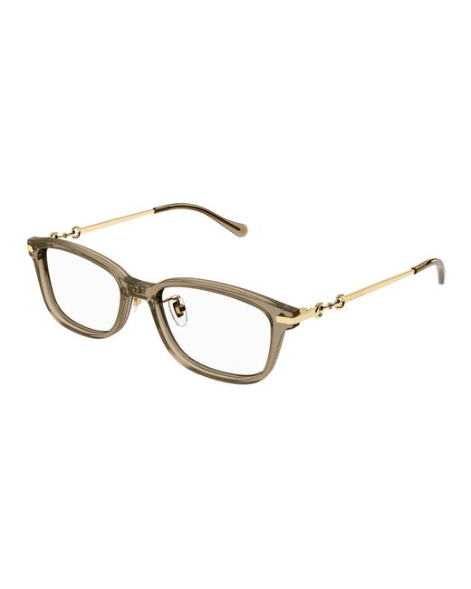 Gucci Black Gg1129Oj 004 Optical Frames Acetate Squared