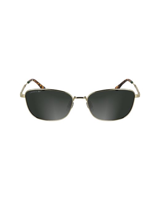 Lacoste Black L270S 714 Sunglasses Metal Squared Normal