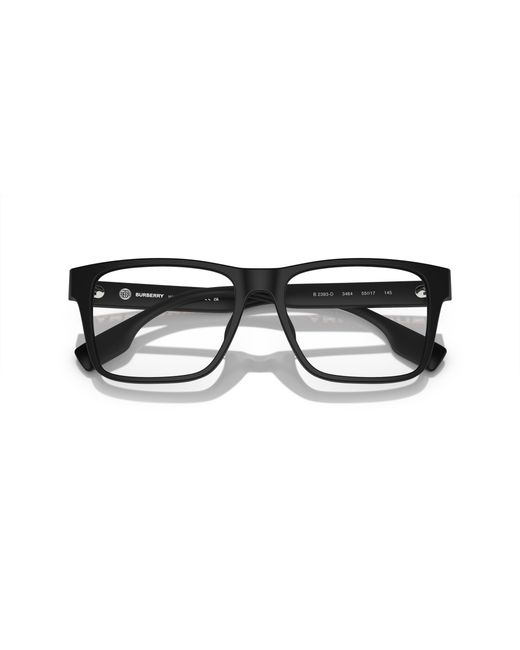 Burberry Black Be2393D 3464 Optical Frames Acetate Squared Normal for men