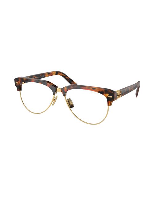 Miu Miu Black Mu 09Zs 19P08N Sunglasses Acetate Transparent Pilot Normal Anti Light