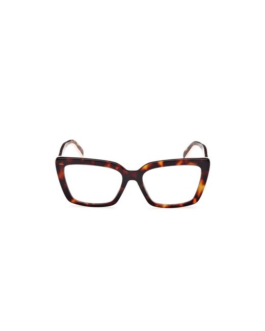 Emilio Pucci Black Ep5224 054 Optical Frames Acetate Squared Normal
