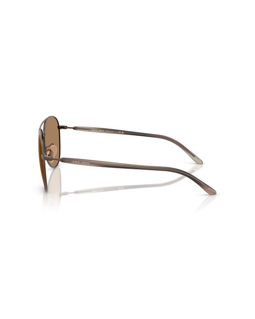Giorgio Armani Black Ar6162 3006M4 Sunglasses Steel Pilot Photochromatic for men