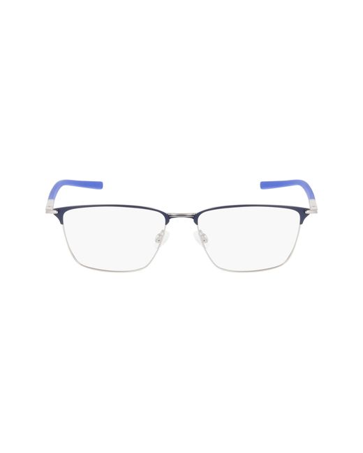 Nike Black 6066 411 Optical Frames Titanium Squared Normal for men