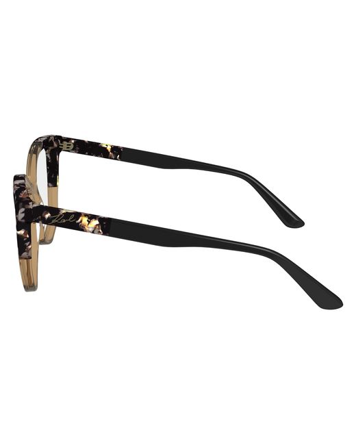 Karl Lagerfeld Black Kl6154 245 Optical Frames Acetate Squared Normal Normal