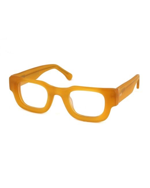 Xlab Black Komodo Fotocromatico Optical Frames Acetate Squared Anti-Glare Anti-Glare