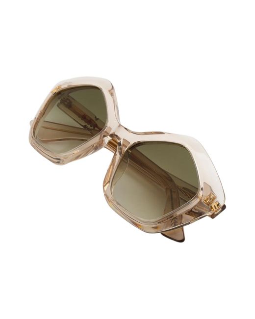 Marni Black 2Tr Eluvi Resin Sunglasses Acetate Geometric Normal Nuanced
