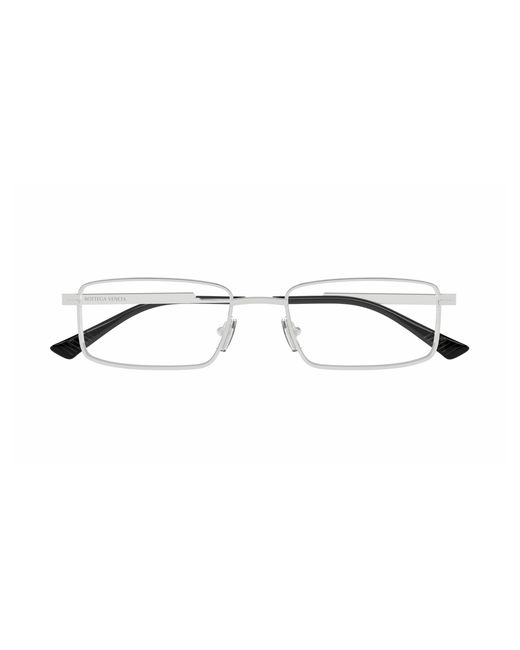 Bottega Veneta Black Bv1467O 004 Optical Frames Metal Transparent Squared