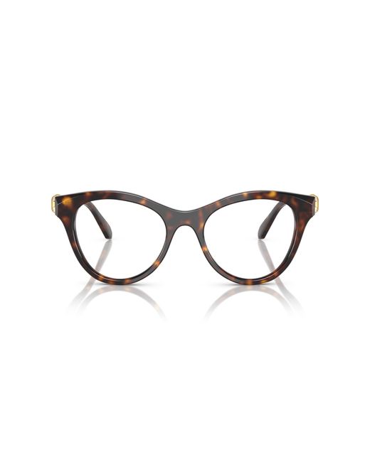 Swarovski Black Sk2036 1002 Optical Frames Acetate Round Normal