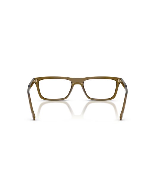 Vogue Eyewear Black Vo5686 3260 Optical Frames Acetate Transparent Pillow Normal for men