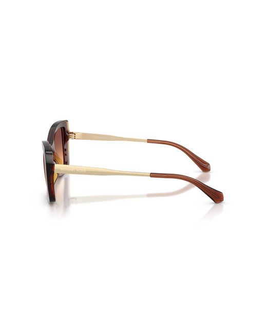 Michael Kors Black Mk2272U Malaga 311378 Sunglasses Injected Butterfly Normal Nuanced