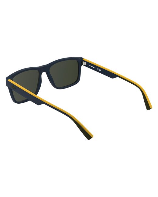 Lacoste Black L6076S 424 Sunglasses Bio-Injected Squared Normal for men