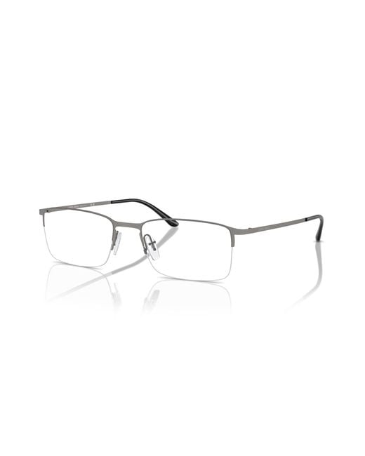 Giorgio Armani Black Ar5010 3003 Optical Frames Steel Squared Normal for men