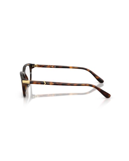 Vogue Eyewear Black Vo5698 W656 Optical Frames Nylon Transparent Cat Eye Normal