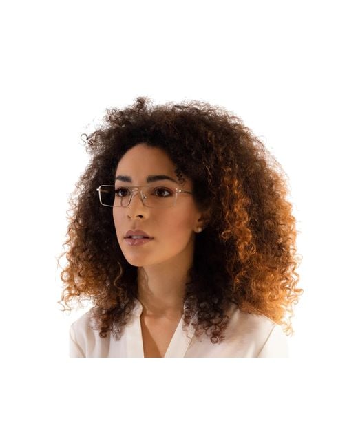 Xlab Black Mauritius Optical Frames Metal Squared Anti- Light Anti Luce Blu