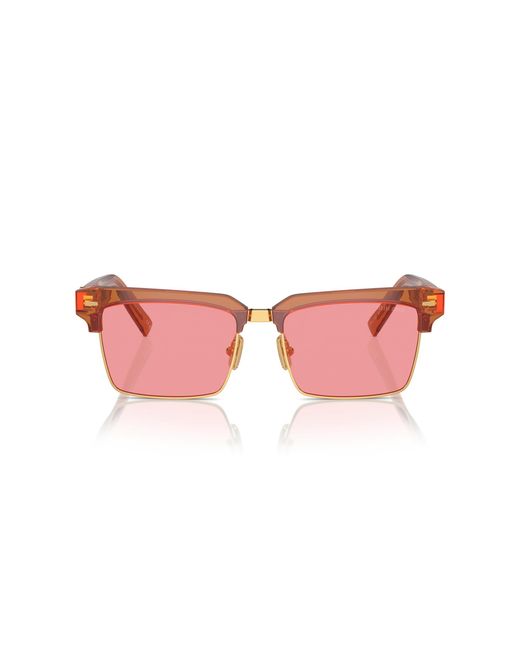 Miu Miu Black Mu 10Zs 15T1D0 Sunglasses Acetate Squared Normal