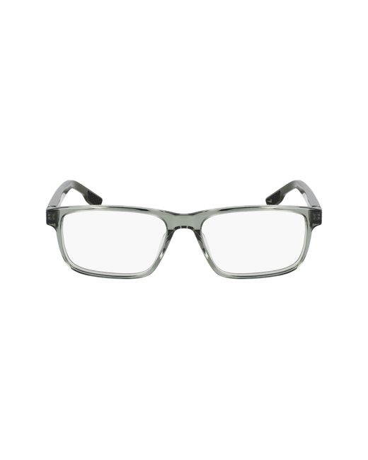 Nike Black 7170 311 Optical Frames Acetate Squared Normal Normal for men