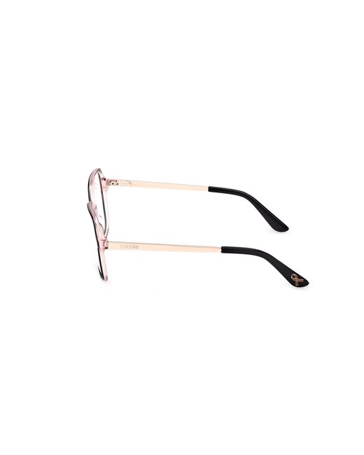 Guess Black Gu50320 001 Optical Frames Acetate Squared Normal