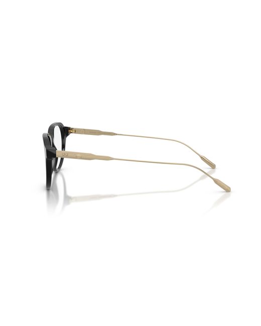 Moncler Black Me2031 3001 Optical Frames Acetate Transparent Round Normal