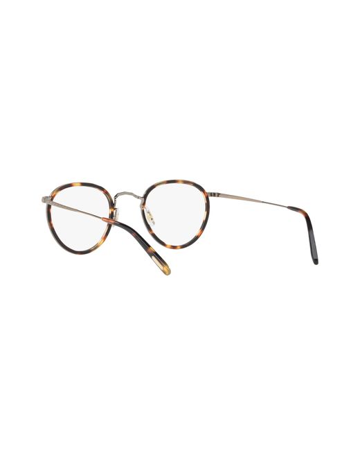 Oliver Peoples Black Ov1104 Mp-2 5039 Optical Frames Metal Transparent Pantos Normal for men