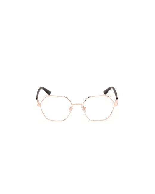 Guess Black Gu8275 005 Optical Frames Aluminum Geometric Normal