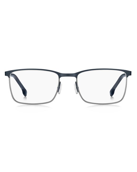 Boss Black Boss 1637 Ku0/99 Optical Frames Steel Squared for men