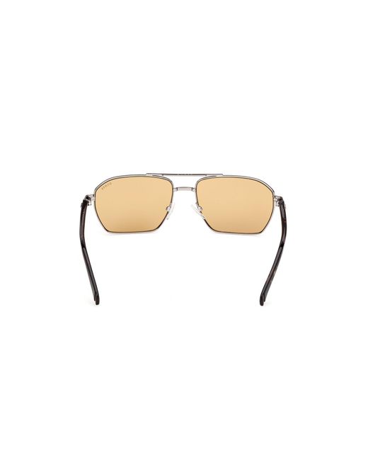 Guess Black Gu00301 08E Sunglasses Metal Squared Normal for men