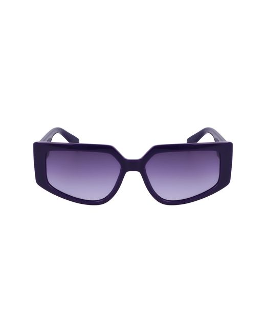 Liu Jo Black Lj801S 510 Sunglasses Bio-Inject Viola Squared Normal