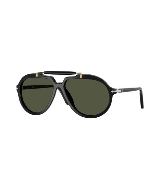 Persol Black Po0202S 95/31 Sunglasses Acetate Squared Normal