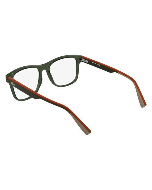 Lacoste Black L4004 275 Optical Frames Bio-Injected Squared Normal for men