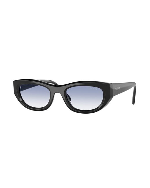 Vogue Eyewear Black Vo5616S W44/19 Sunglasses Nylon Cat Eye Normal Shaded