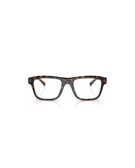 Dolce & Gabbana Black Dg3362 502 Optical Frames Plastic Squared for men