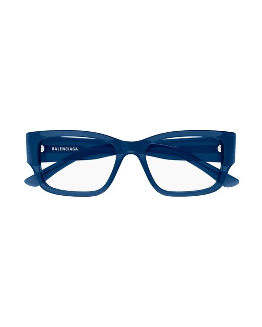 Balenciaga Black Bb0373Ok 003 Optical Frames Acetate Transparent Squared for men