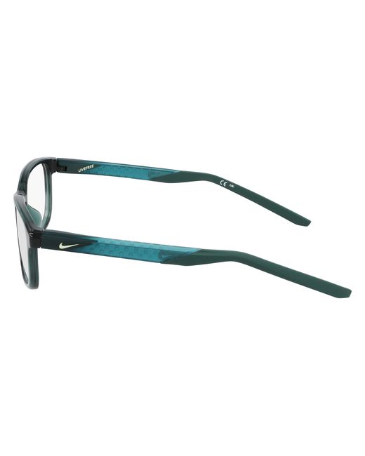 Nike Black 7277 301 Optical Frames Bio-Inject Squared Normal for men