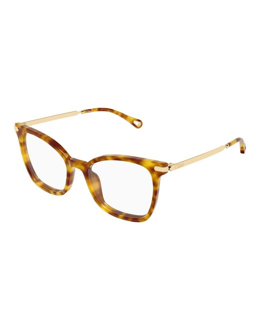 Chloé Black Ch0360O 002 Optical Frames Acetate Transparent Squared