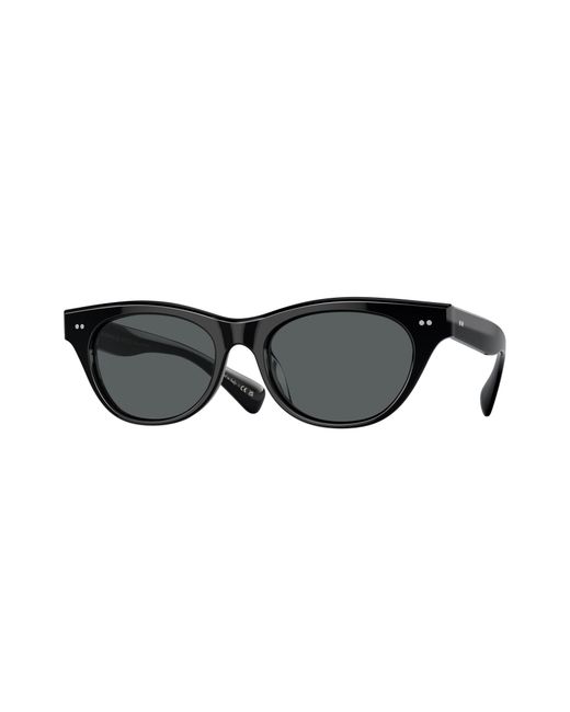Oliver Peoples Black Ov5541Su Avelin 1005P2 Sunglasses Acetate Butterfly Polarized