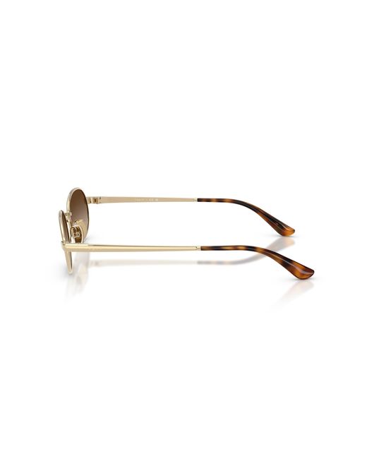 Vogue Eyewear Black Vo4353S 848/13 Sunglasses Metal Round Normal Nuanced