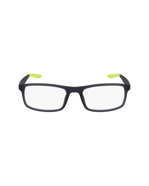 Nike Black 7119 037 Optical Frames Injected Squared Photochromatic